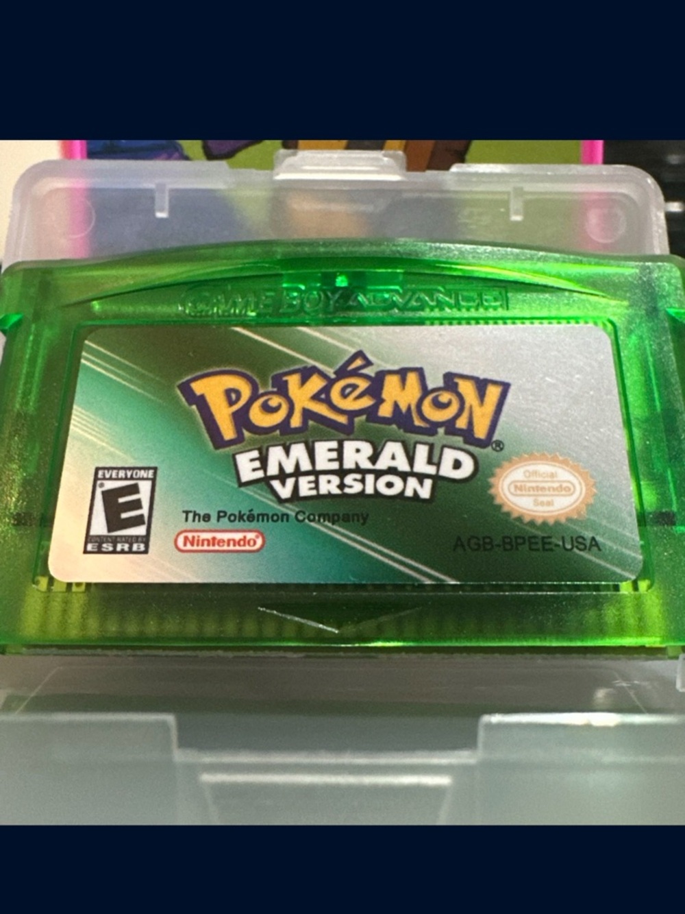 Pokemon Emerald Version Cartridge for Game Boy Advance